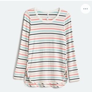 Striped Long Sleeve Top